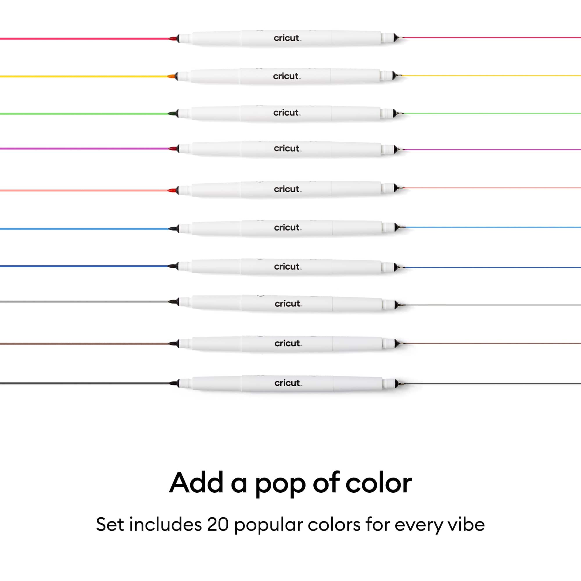 Cricut® Dual-Sided Markers Ultimate Set, 20ct.
